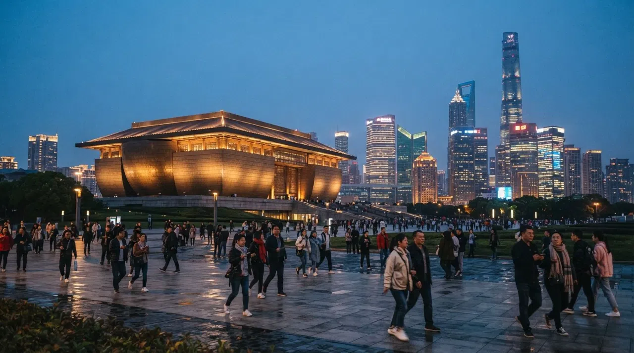 La Plaza del Pueblo, Shanghái: el centro cívico de la ciudad
