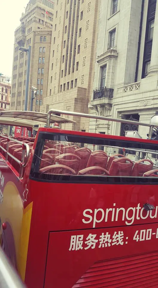 City Sightseeing Double-Decker Bus (Spring Tour), Shanghai